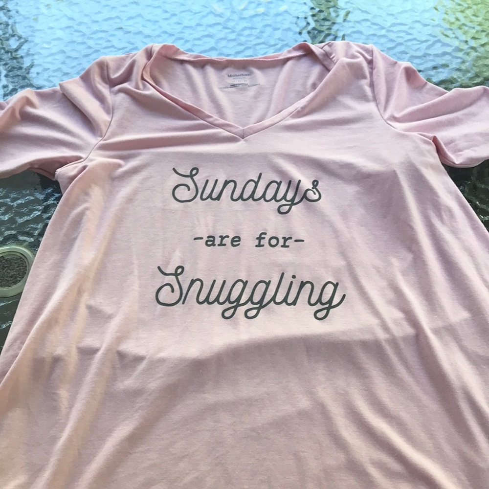 Maternity lounge shirt